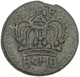 Bombay 90 Tin Pice 1747 Obv