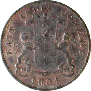 A close up of a coin

Description automatically generated