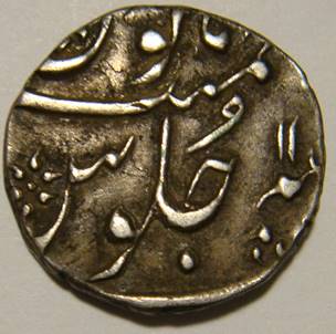 Bombay 31 RY 11 Ahmabad Half Rupee Rev