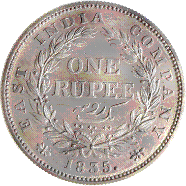 A close up of a coin

Description automatically generated
