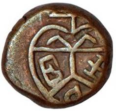 Madras 39 Cash 1731 Obv