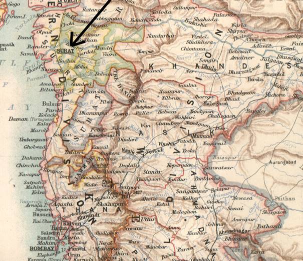 Surat Map