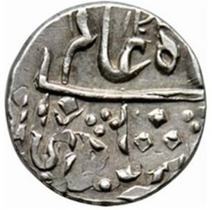 233 Shah Alam II Chandore Type 4 Rupee AH 120x RY 31 Obv