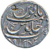 253 Shah Alam II Nasik Type 2 Rupee AH 1184 RY 11 Rev