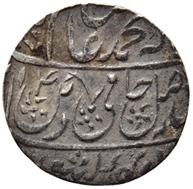 58 Shah Alam II Saharanpur Rupee Type 16a AH 1214 RY 41 Obv