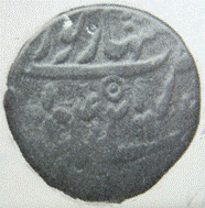 138 Shah Alam II Double Pice  Type 13 Saharanpur AH 1215 RY 42 Rev